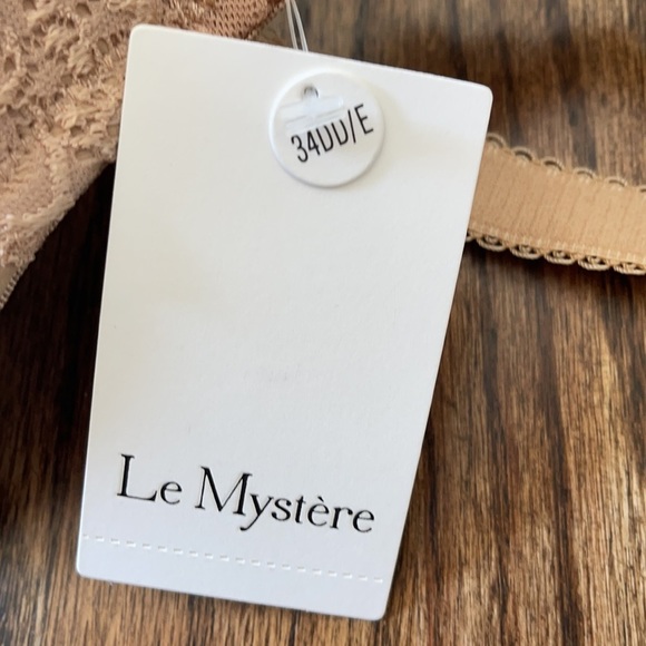 NWT Le Mystere Lace Tisha Natural Bra 34DD/E - Picture 3 of 11